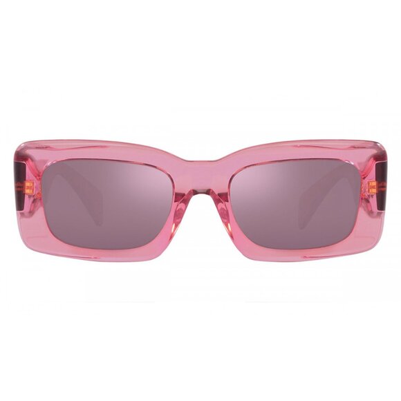 NEW VERSACE SQUARE WOMEN VE4444U 5355AK SUNGLASSES MOD 4444U 5355/AK PINK VIOLET - Picture 2 of 3